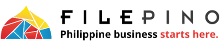 FilePino logo, representing a trusted company formation service provider in the Philippines, designed with a creative digital touch by Eunika Agency, reflecting professional branding and digital marketing expertise.